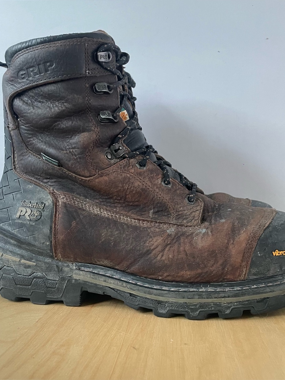 Timberland PRO Men's Boondock 8-Inch Waterproof Work Boot | US 10W